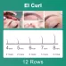 EI Curl 0.15mm Mix 4-8mm Black Color