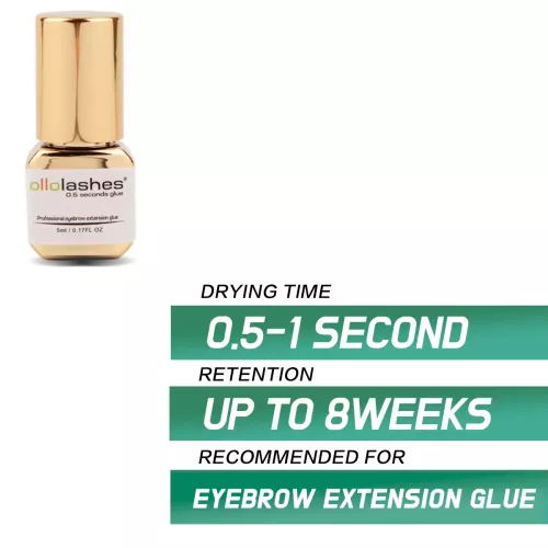 0.5 Sec 5ml Eyebrow Extension Glue